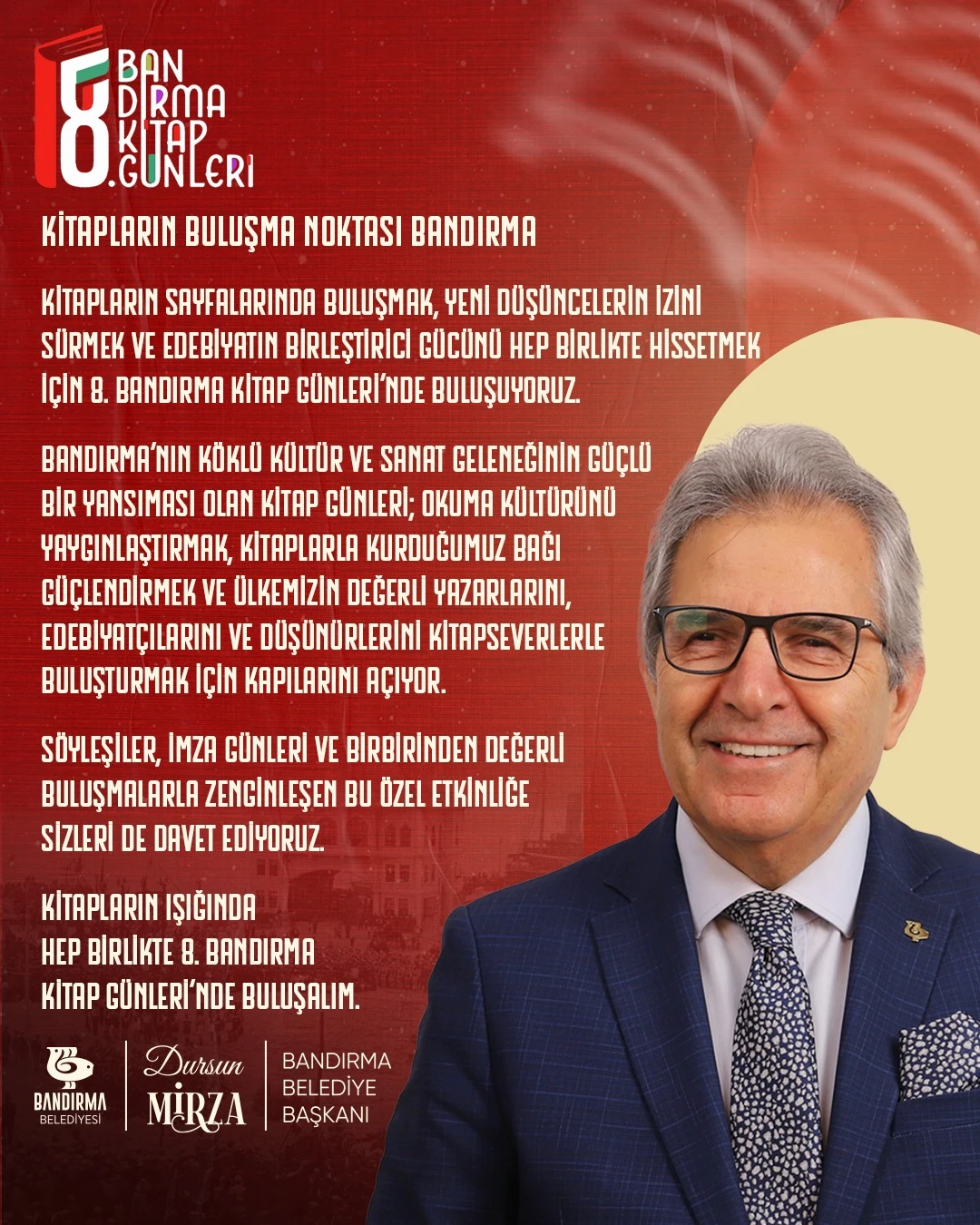 8. Bandırma Kitap Günleri 17 Eylül’de Başlıyor