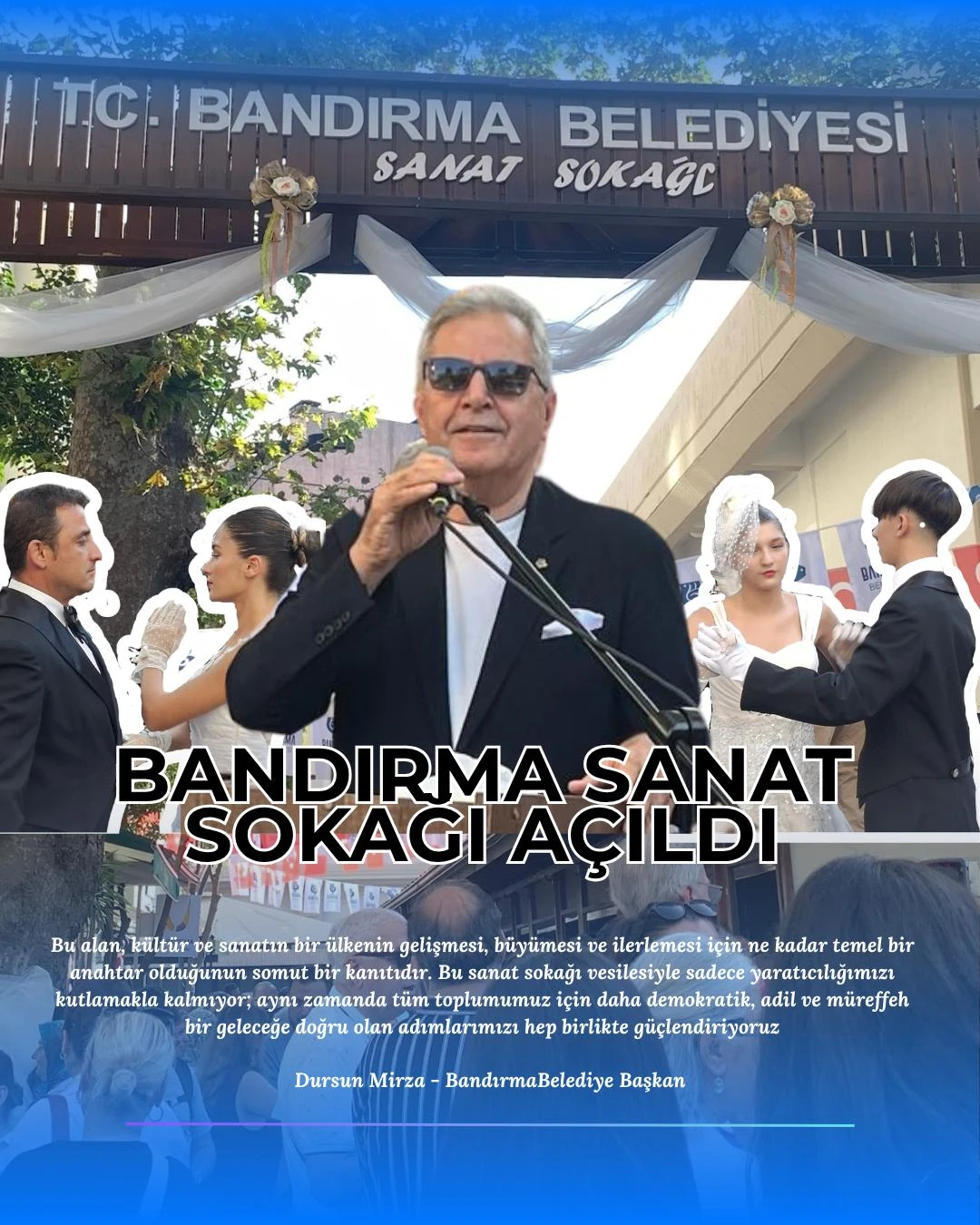 Bandırma ’da Sanat Sokağı Açıldı