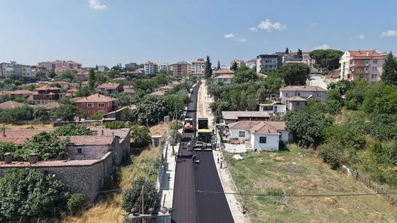 Manyas'a Altyapı ve Asfalt Yatırımı