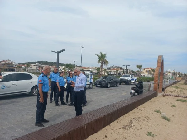 Sarımsaklı Plajı’nda Büyükşehir’den Sıkı Denetim