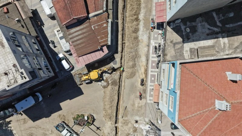 Manyas'a Altyapı ve Asfalt Yatırımı