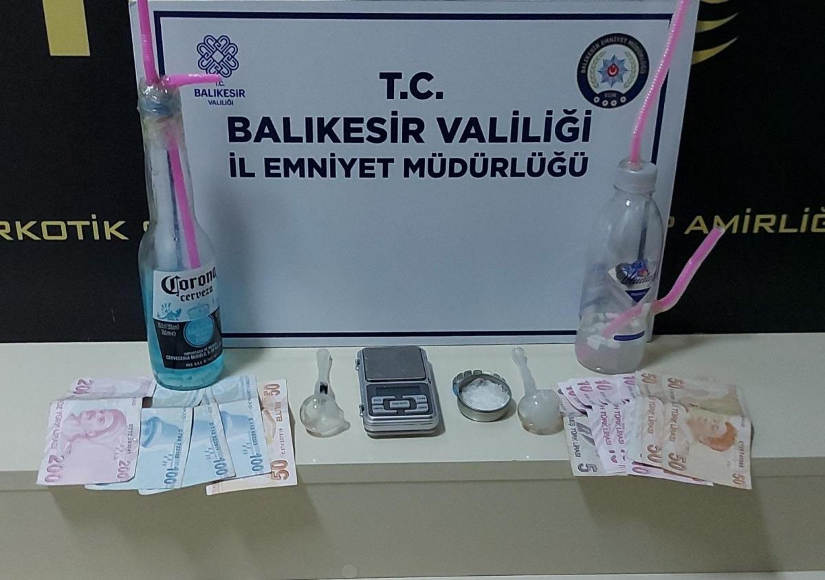 Balıkesir'de uyuşturucu operasyonları