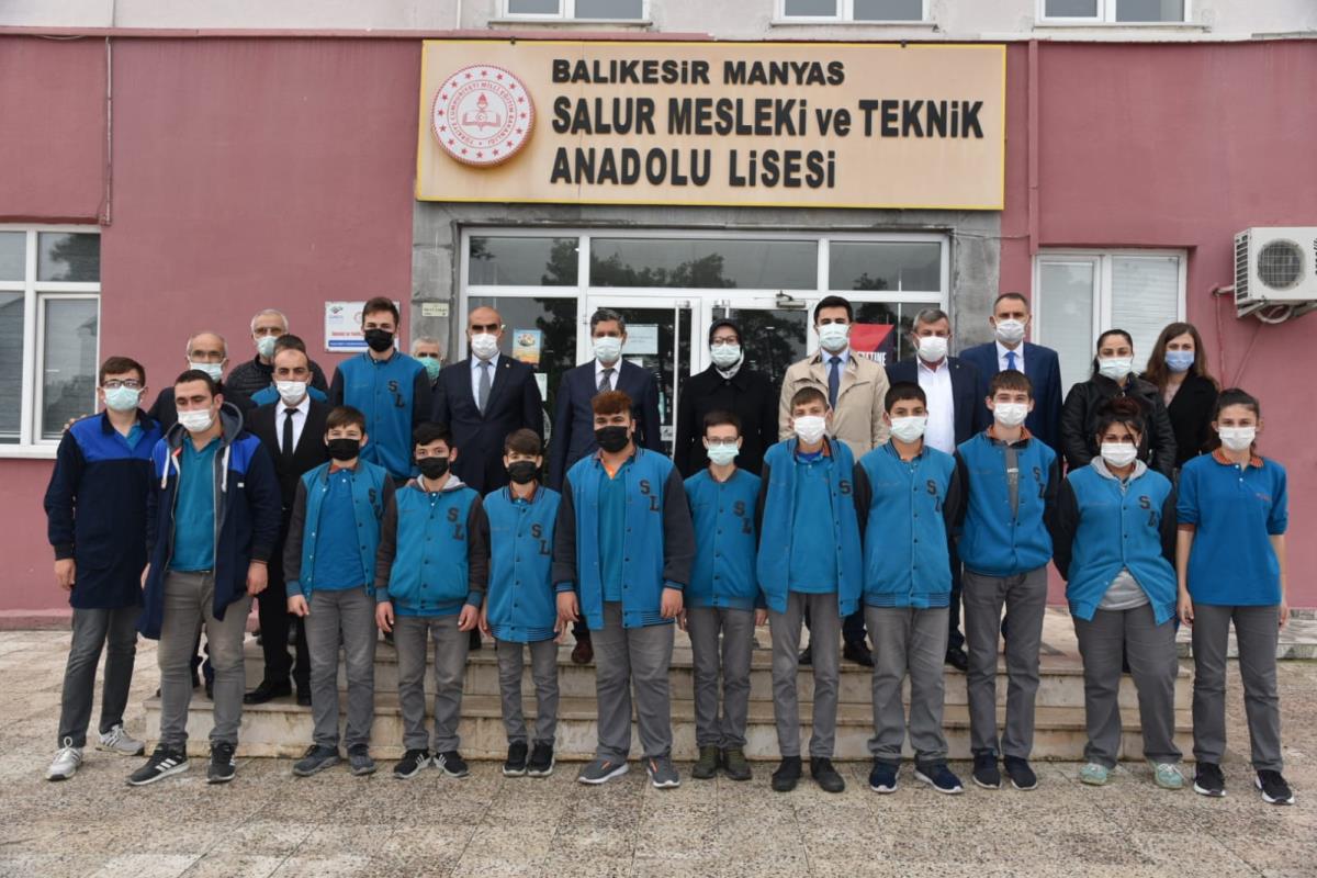 Belgin Uygur Manyas ziyareti