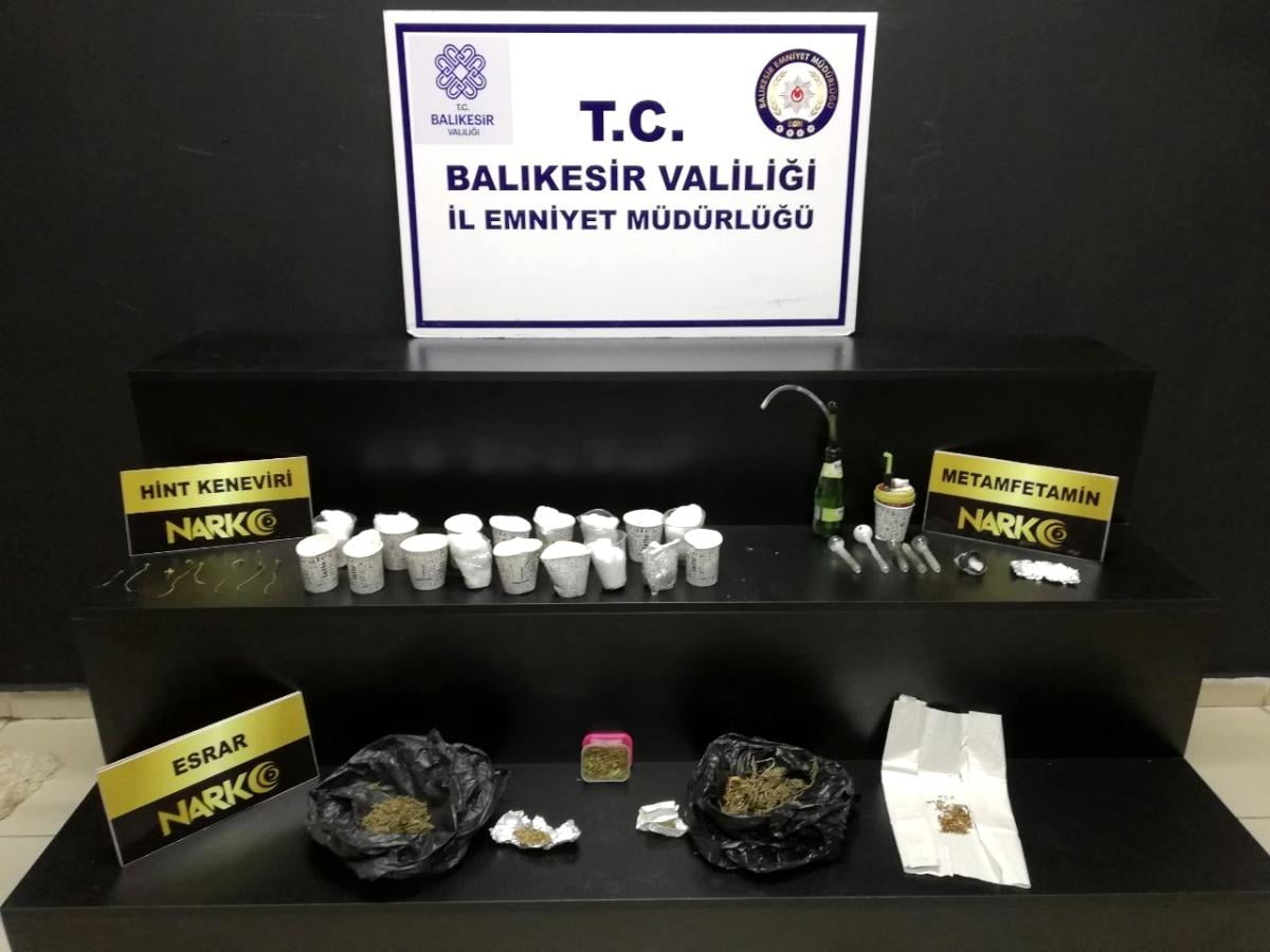 Balıkesir'de 50 şahsa huzur operasyonu