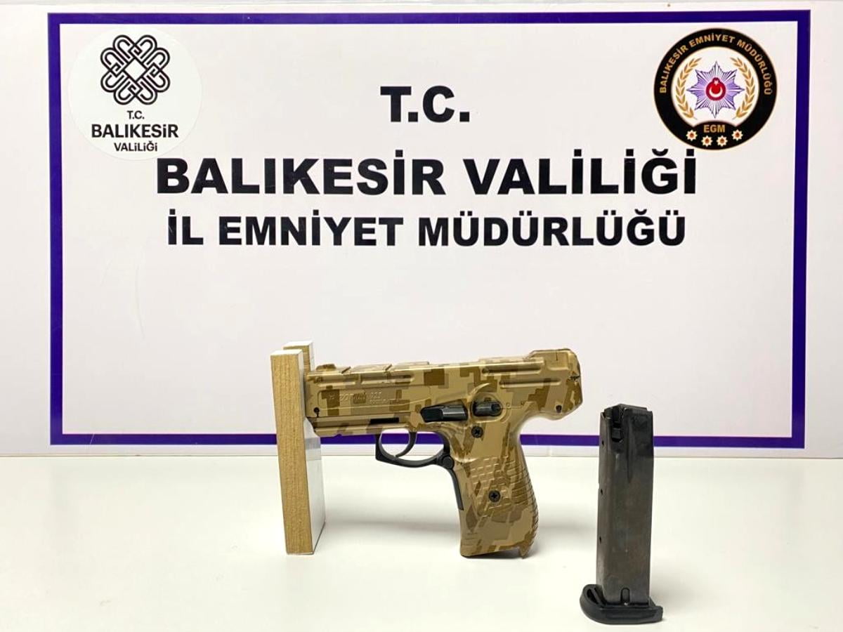 Balıkesir'de asayiş uygulamasında 4 tutuklama