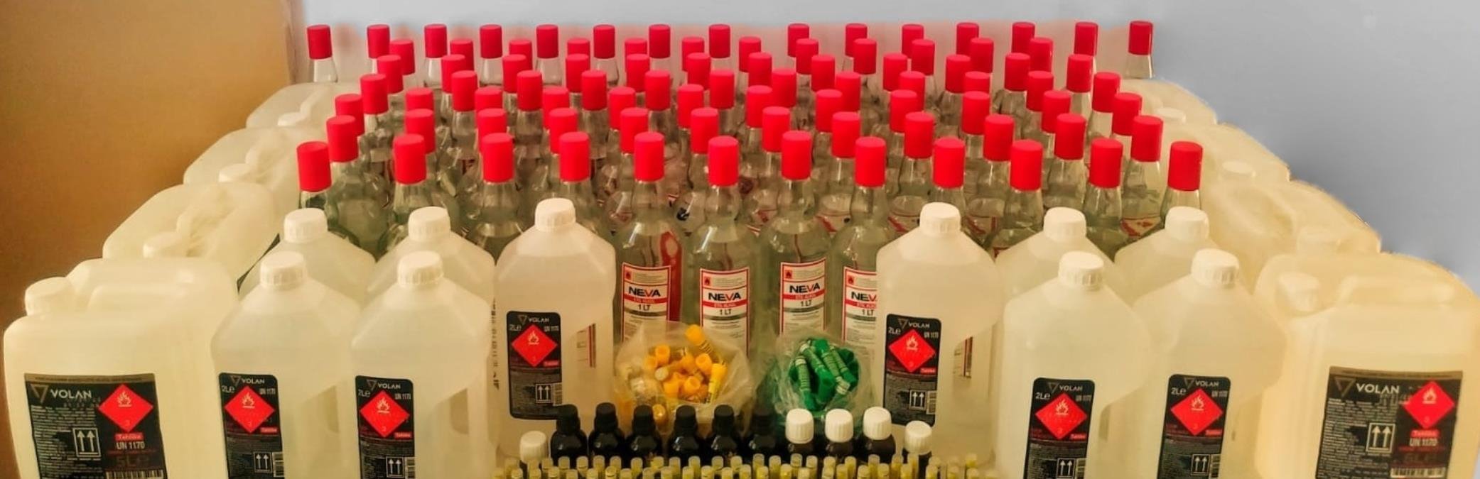 Balıkesir'de sahte içki operasyonu