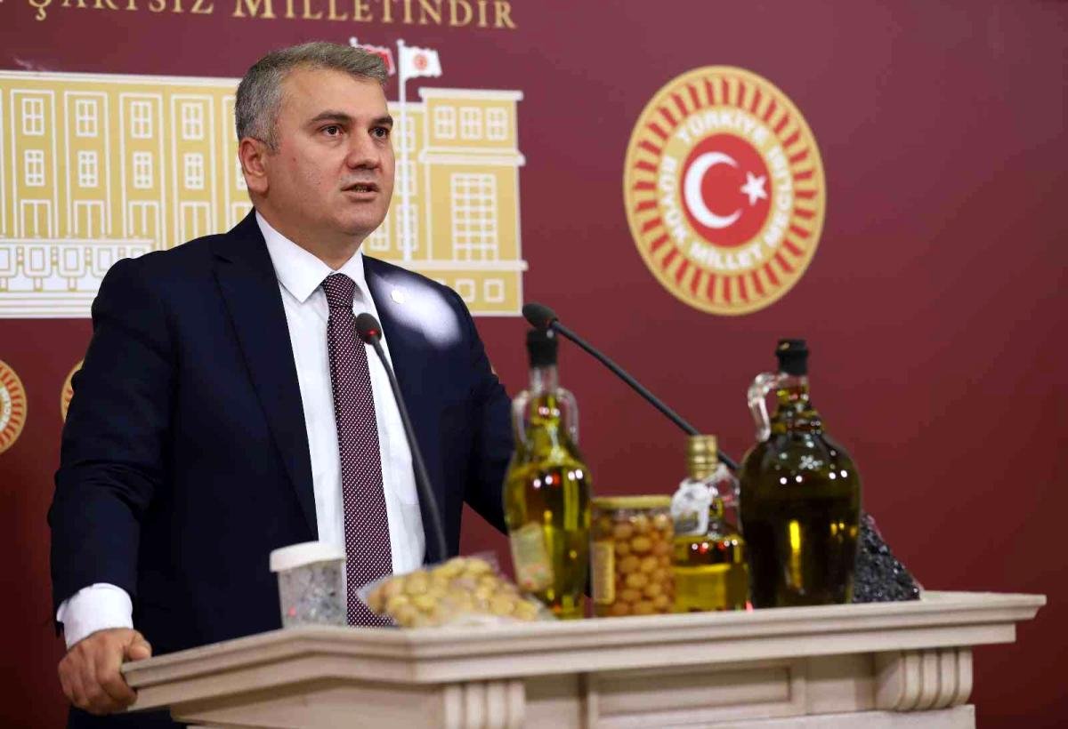 Canbey, TBMM'de Balıkesir Zeytinyağını Anlattı