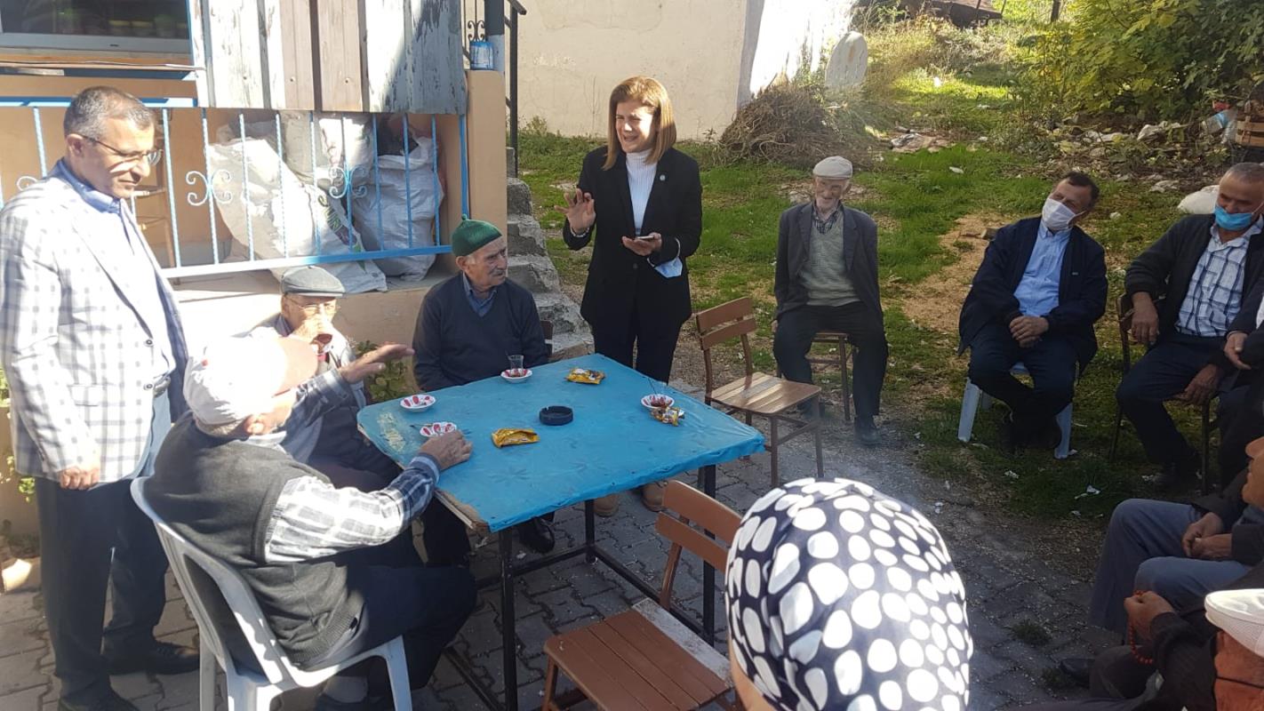 iyi parti kırsal ziyaret özlem ural