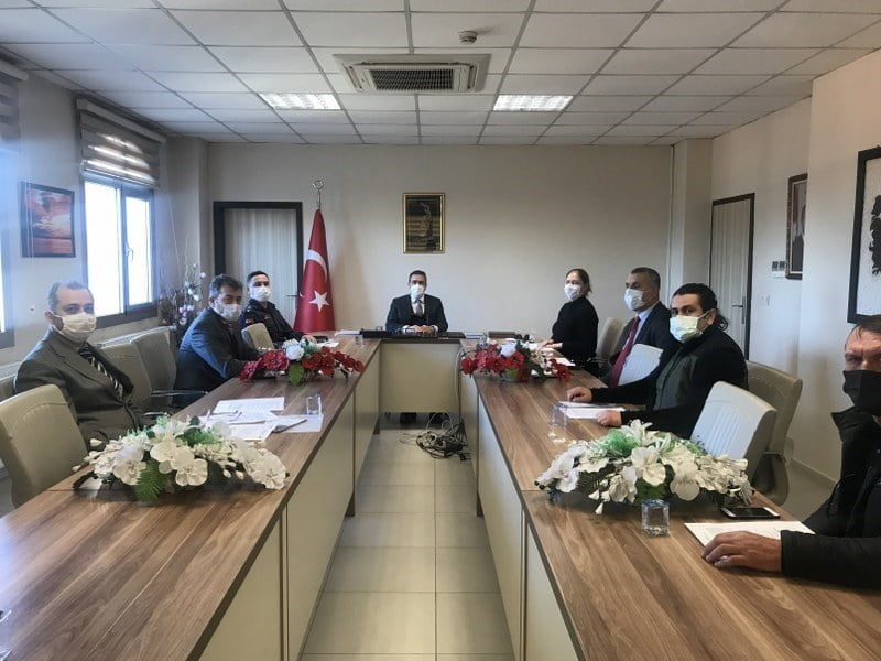 BURHANİYE'DE AV KOMİSYONU TOPLANDI