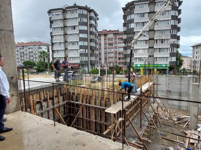 DOĞAN KÜLTÜR MERKEZİMİZ HIZLA YÜKSELİYOR