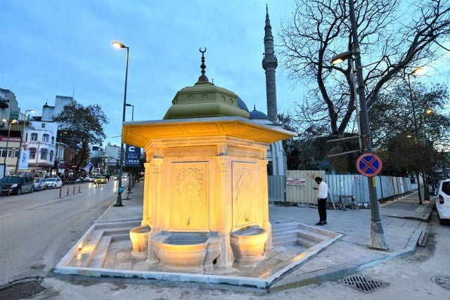 Haydar Çavuş Çeşmesi, ihtişamlı görüntüsüne kavuştu (2)_640x427