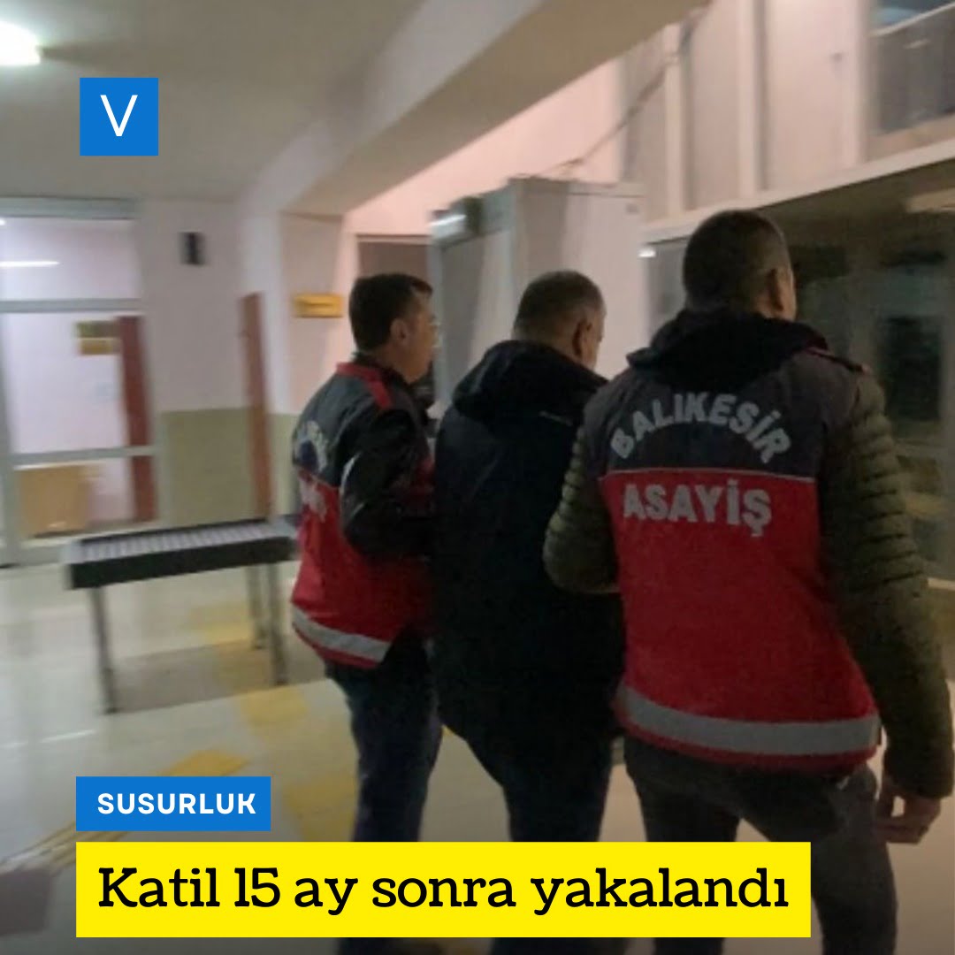 Katil 15 ay sonra yakalandı