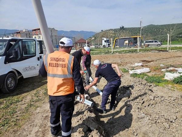 (FOTOĞRAF İHA ) - Hatay'a Sındırgı Mahallesi Kuruluyor (3)