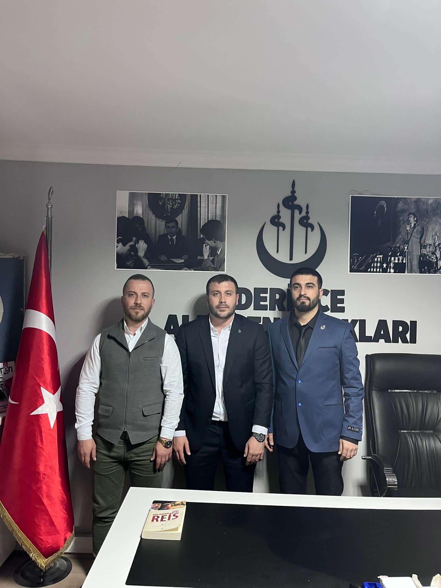 DERİNCE ALPEREN OCAKLARI İLÇE BAŞKANLIĞI'NA MUSTAFA SÖNMEZ ATANDI