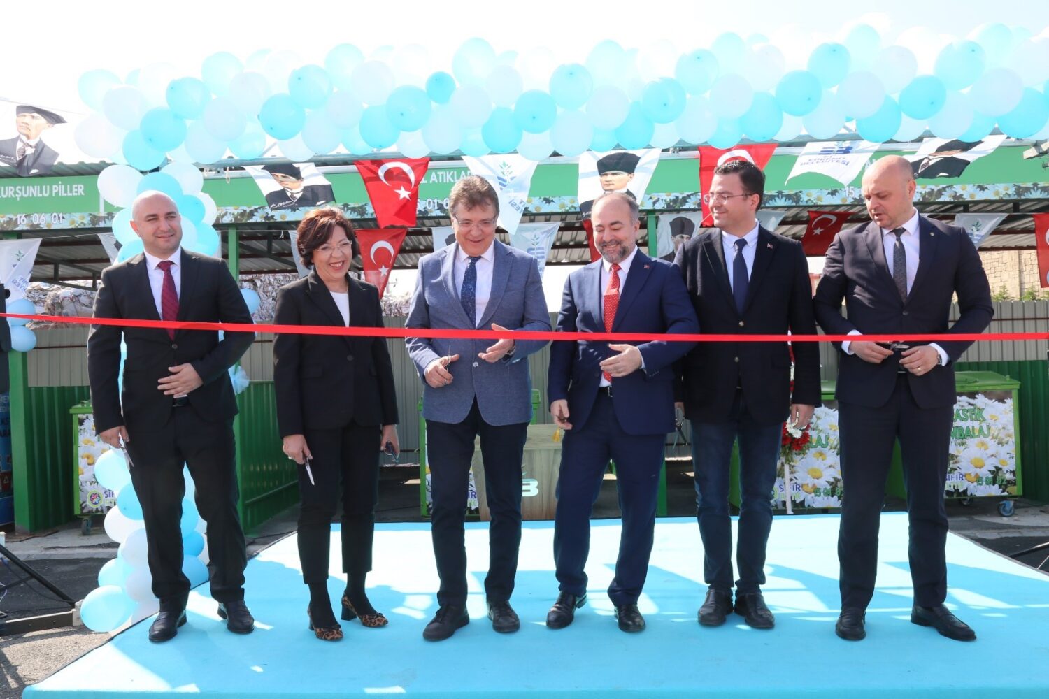 EDREMİT BELEDİYESİ ATIK GETİRME MERKEZİ AÇILDI