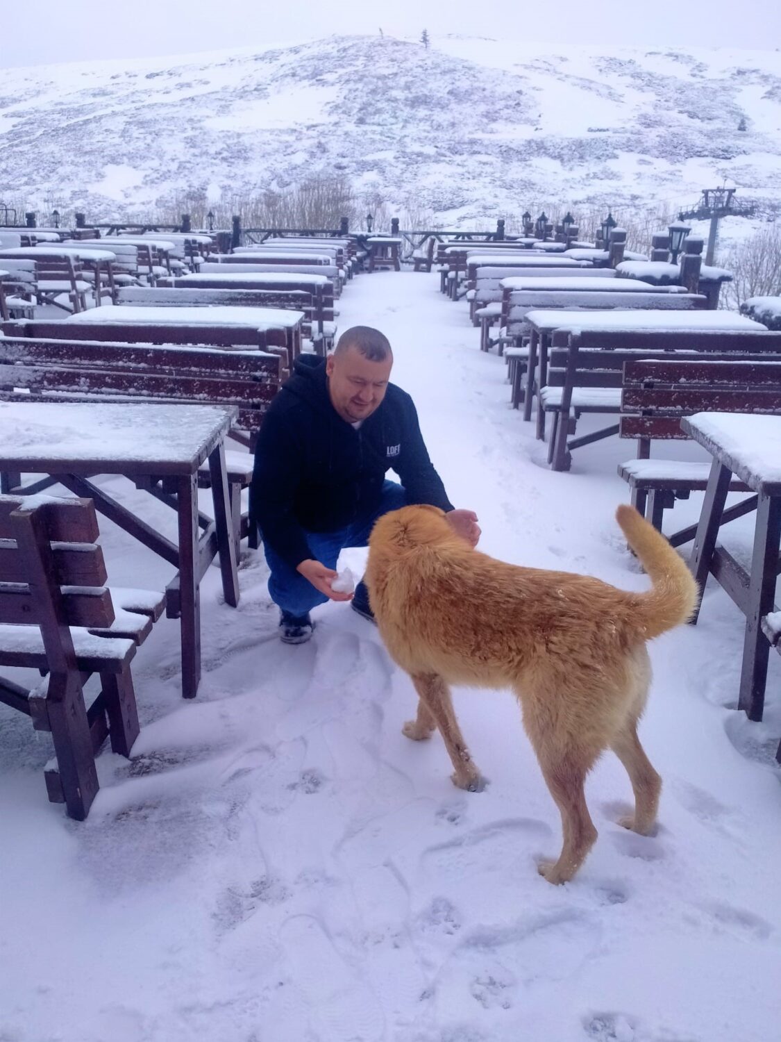 ULUDAĞ'DA NİSAN AYINDA KAR SÜRPRİZİ