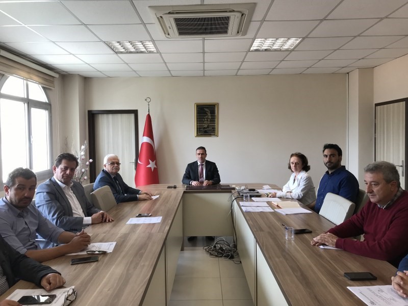 BURHANİYE'DE OSB MÜTEŞEBBİS HEYETİ TOPLANTISI YAPILDI