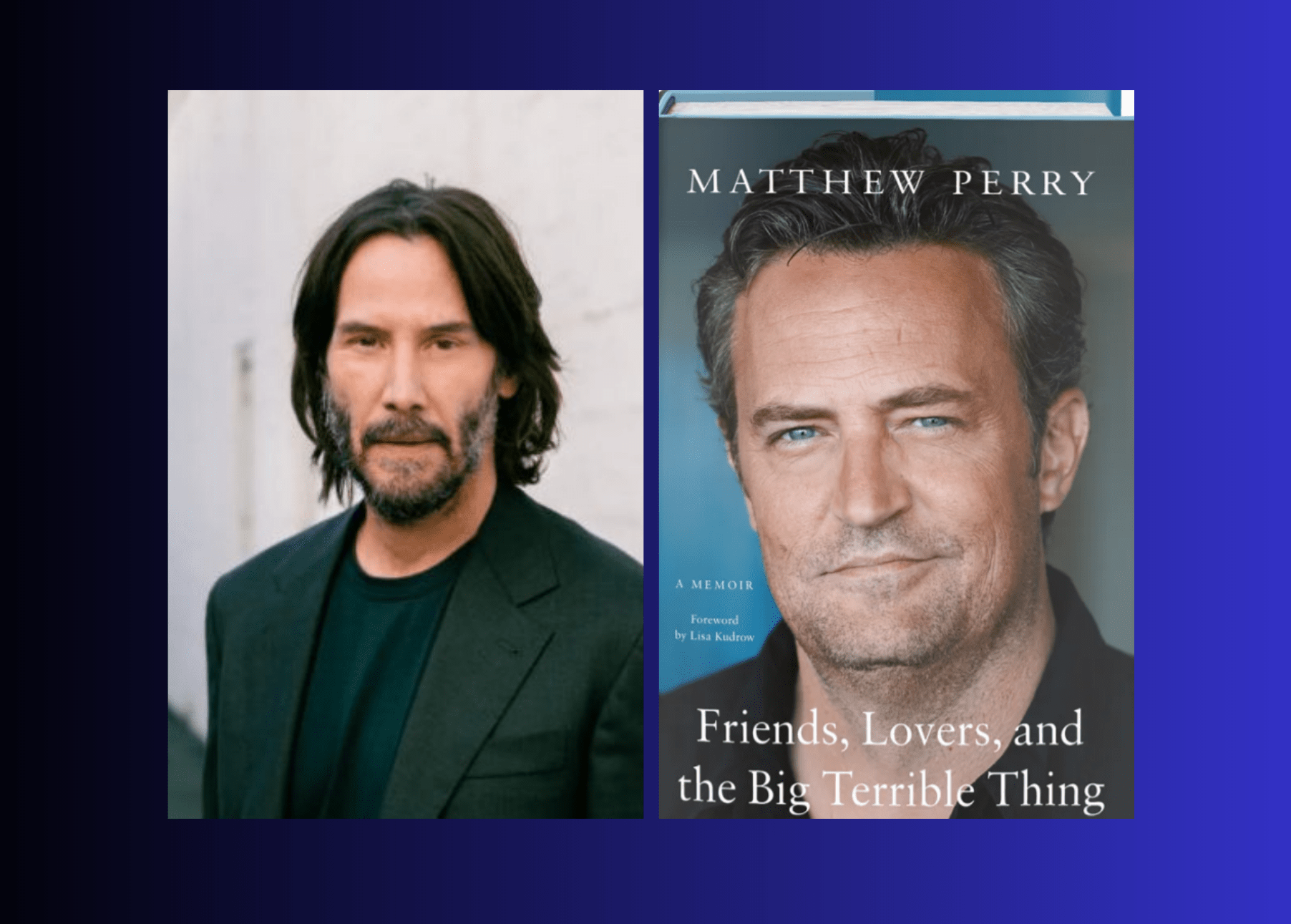 Matthew Perry, LA Times Kitap Festivali'nde katıldığı bir panelde, Keanu Reeves'in adının anı kitabında geçmesiyle ilgili konuştu. Reeves'in adının yeni baskılarda çıkarılacağını duyurdu.