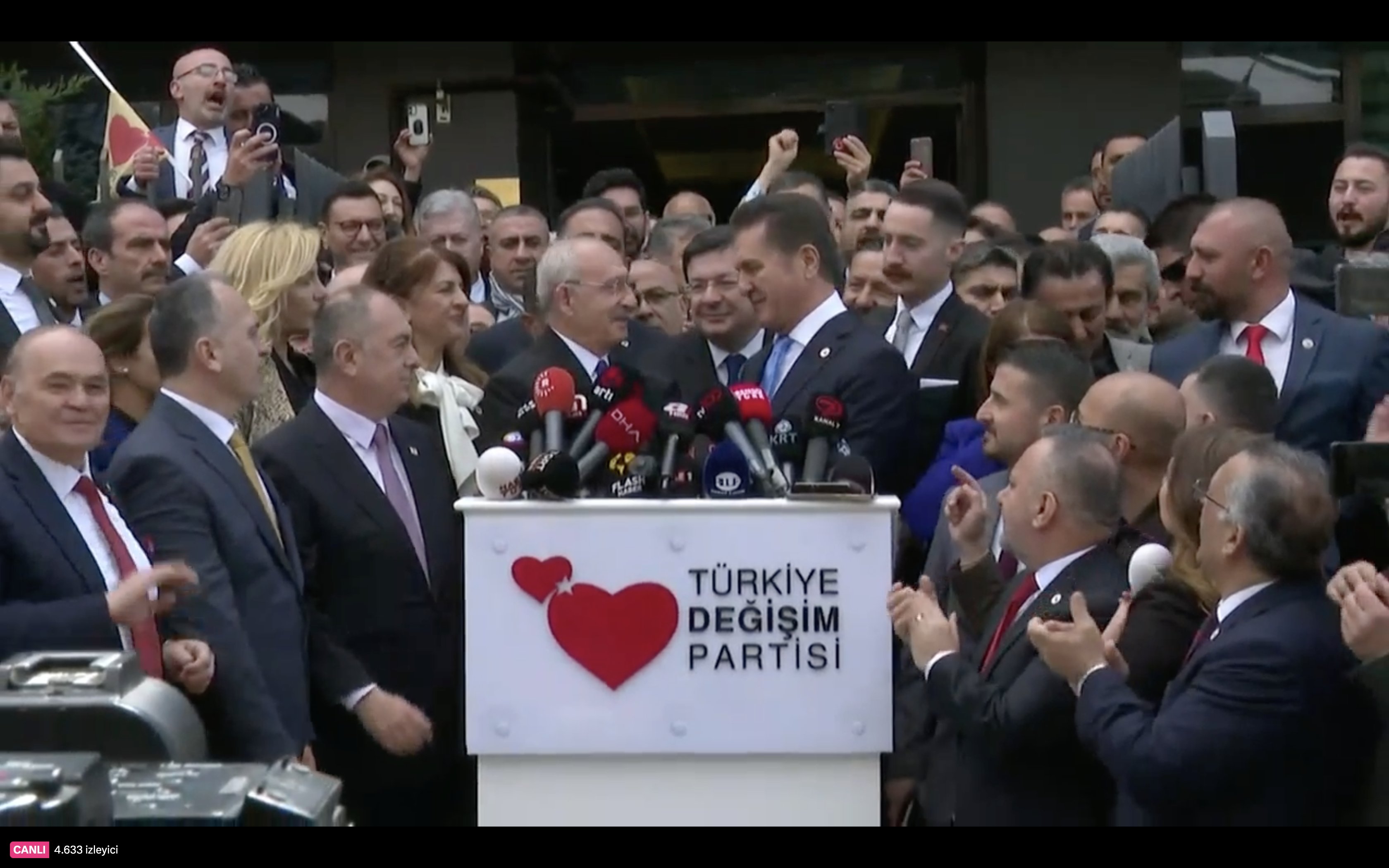 MUSTAFA SARIGÜL, KEMAL KILIÇDAROĞLU'NU DESTEKLEDİĞİNİ AÇIKLADI