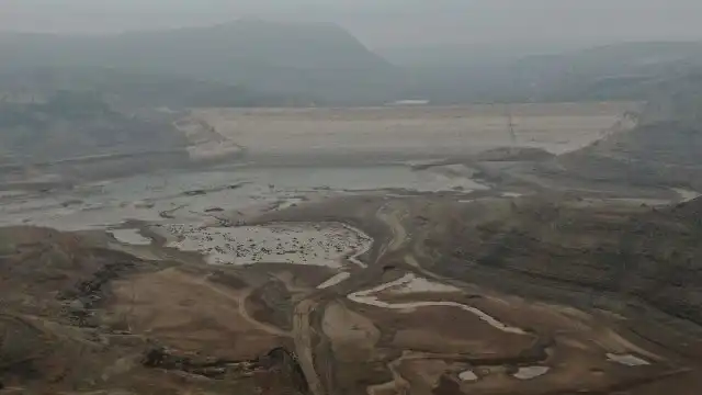 Kuraklık nedeniyle büyük ölçüde kuruyan Sivas