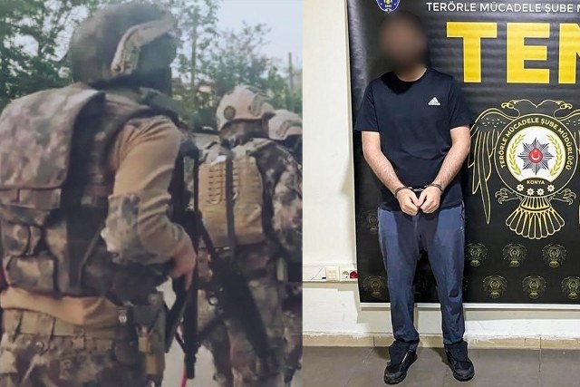 Konya'da seçim gününde eylem hazırlığı yaptıkları bilinen 6 DEAŞ terör örgütü üyesi, MİT ve Konya Emniyet Müdürlüğü ekiplerinin ortak operasyonuyla yakalandı. Operasyonda, sözde grup lideri A.H.'nin tanınmamak için saç ekimi yaptığı ve daha önce kaybettiği gözünün yerine protez taktırdığı belirlendi.