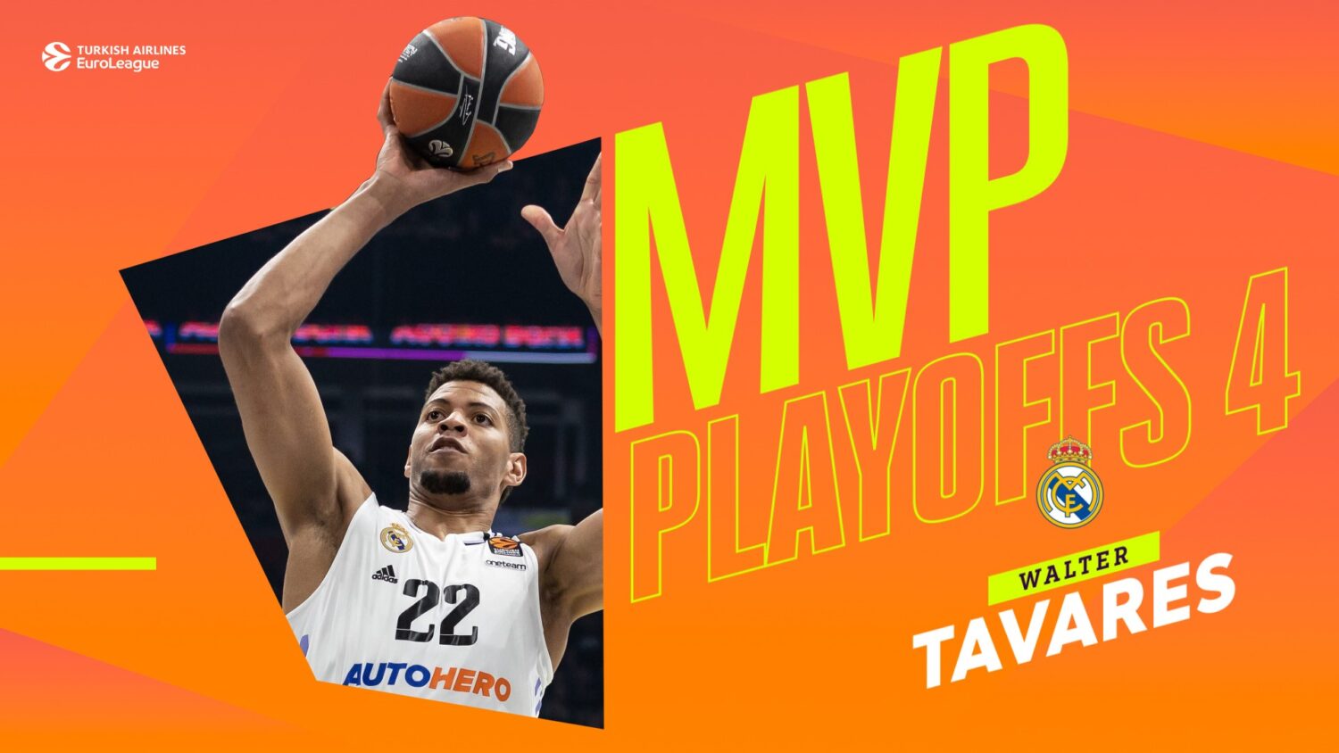 THY EUROLEAGUE PLAY-OFF 4. MAÇLARIN MVP'Sİ WALTER TAVARES OLDU