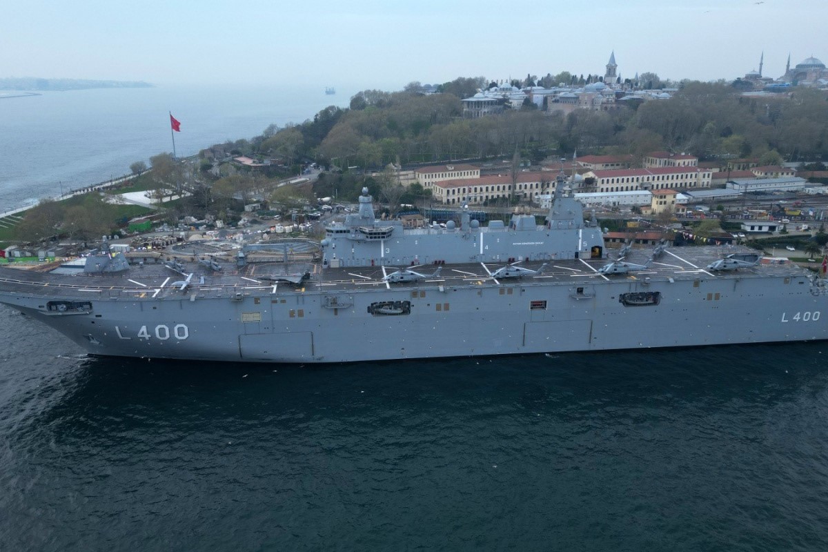 Sadece 6 gün içinde, dünyanın ilk SİHA'sı ve Türkiye'nin en büyük askeri gemisi olan TCG Anadolu, toplamda 40 bin 324 kişi tarafından ziyaret edildi.