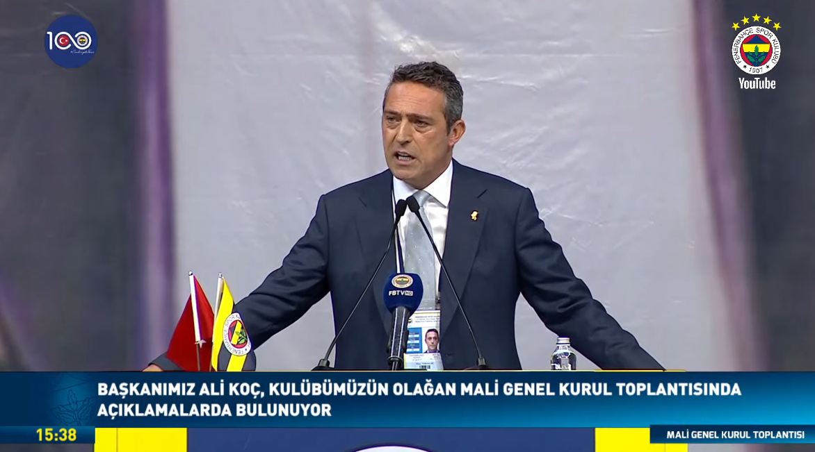 Fenerbahçe’nin 2022 Yılı Olağan Mali Genel Kurul Toplantısı