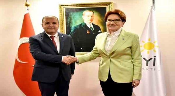İYİ Parti Genel Başkanı Meral Akşener, Anavatan Partisi Genel Başkanı İbrahim Çelebi ile bir görüşme gerçekleştirdi.