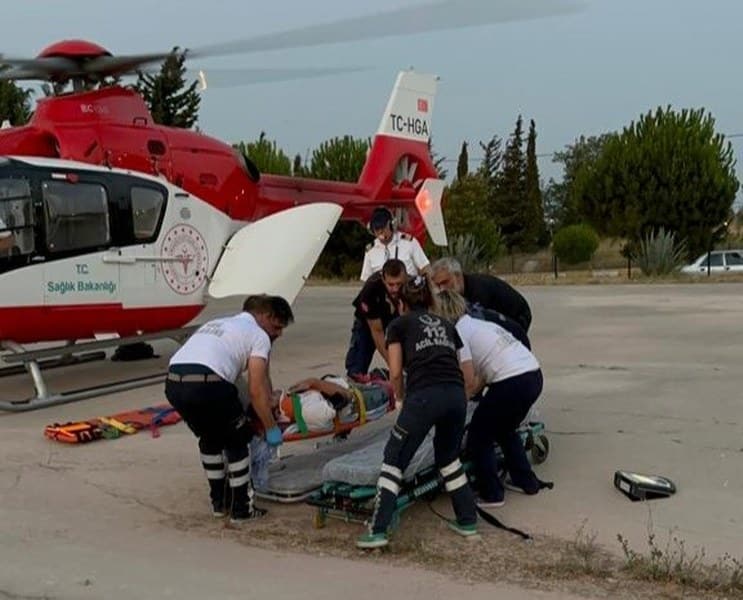 Balıkesir’in Marmara ilçesinde Ekinlik adasında bir kişi ağaçtan düşerek yaralandı. Yaralı Bandırma Eğitim ve Araştırma Hastanesi'ne kaldırıldı.