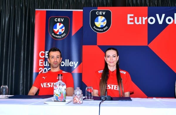 2023 Kadınlar CEV Avrupa Voleybol Şampiyonası’nda yarı finaller öncesinde medya günü yapıldı.