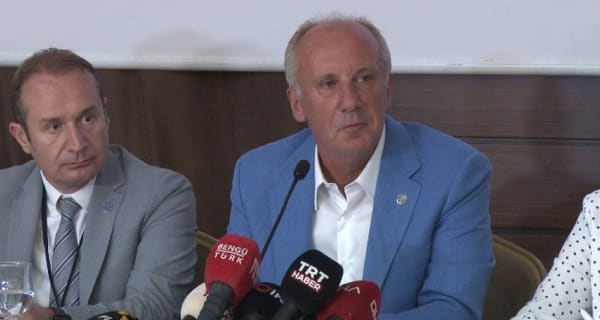 Memleket Partisi Genel Başkanı Muharrem İnce, yaklaşan yerel seçimlere ilişkin yaptığı açıklamada, "Yerel seçimlere en üst düzeyde hazır olacağız ve olası ittifaklara açığız" şeklinde konuştu.
