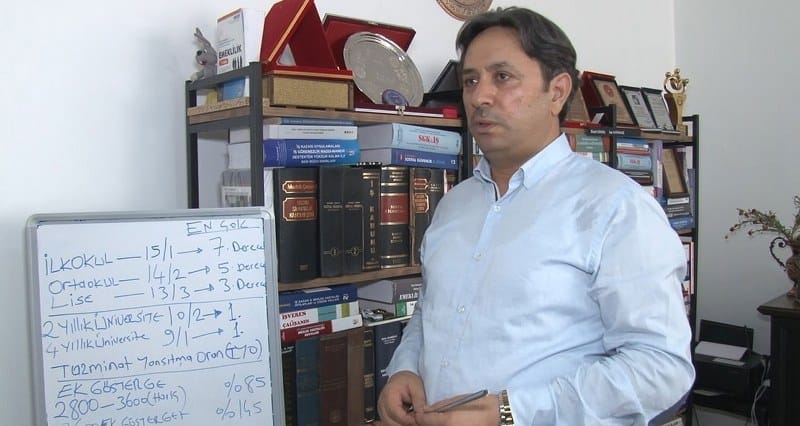 Sosyal Güvenlik Kurumu (SGK) Başuzmanı İsa Karakaş, 3600 ek gösterge düzenlemesiyle ilgili, “1’inci dereceye yükselen memurların 30 yıllık hizme