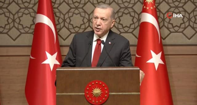 Cumhurbaşkanı Erdoğan, 2024-2026 Dönemi Orta Vadeli Program'ı Tanıtım Toplantısında konuştu.