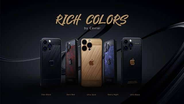 Caviar'dan yeni iPhone 15 modelleri