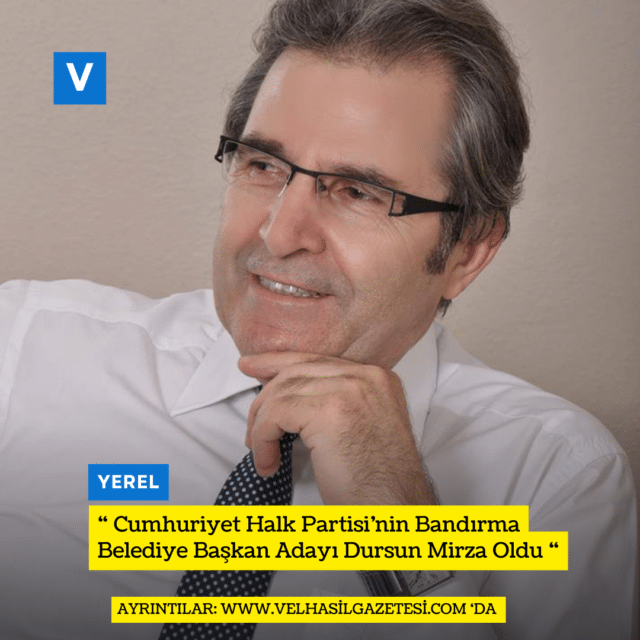 Son Dakika! Bandırma CHP'nin Adayı Belli Oldu