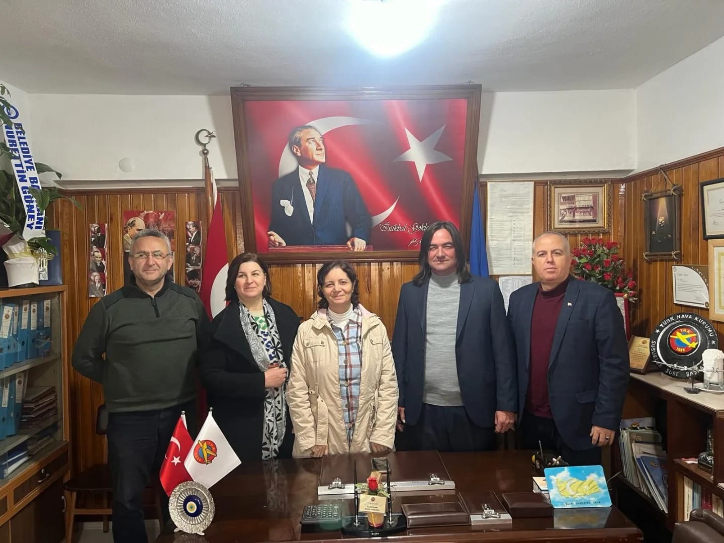 Türk Hava Kurumu Susurluk Şube Başkanı Ayhan Şora