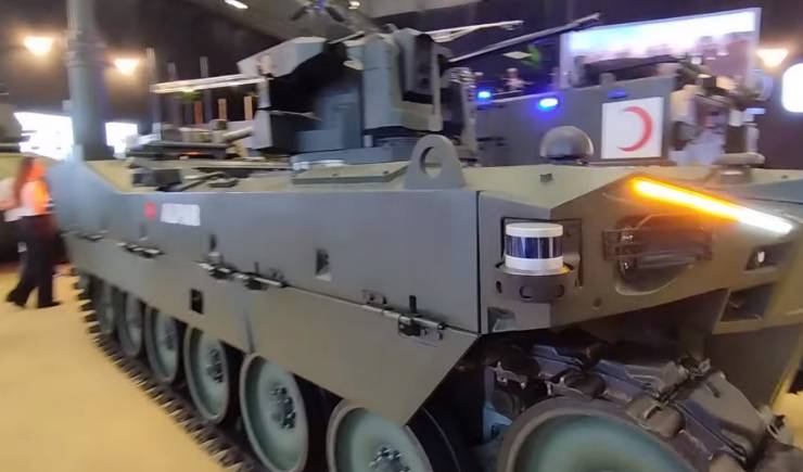 Otokar insansız tank, Türkiye