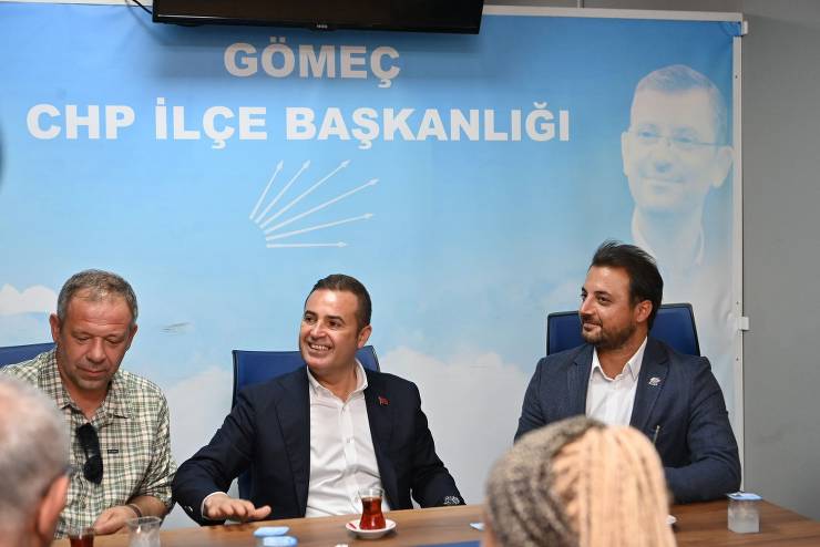 Gömeç, Balıkesir Büyükşehir Belediyesi, Çiftçi Destek Programı, Özkan Güven, Ahmet Akın, Melih Bağcı, sürdürülebilir tarım, kırsal kalkınma