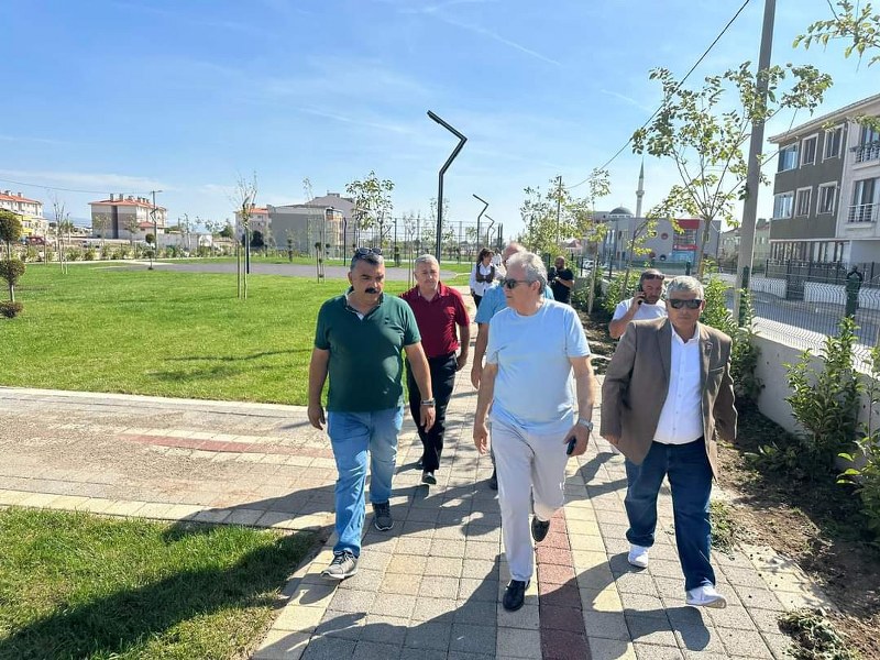 Bandırma Belediyesi, 600 Evler Mahallesi, park yapımı, yeşil alan, Dursun Mirza, sosyal yaşam