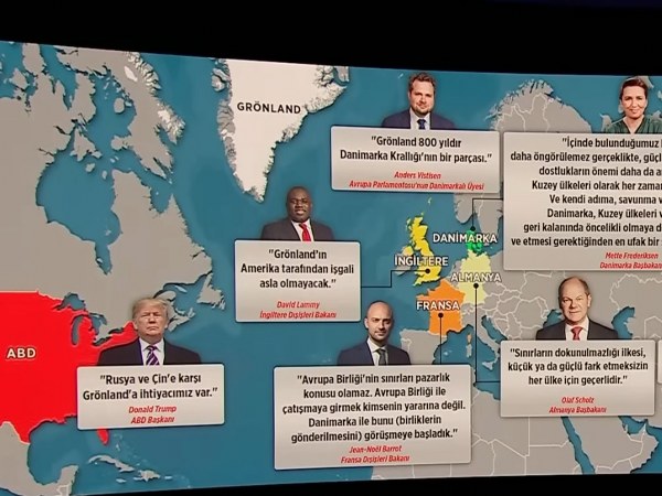 ABD Başkanı Donald Trump'ın Grönland'a yönelik satın alma isteği ve bu konudaki planları, uluslararası gündemi sarsmaya devam ediyor. Danimarka'ya bağlı özerk bir bölge olan Grönland, stratejik konumu ve zengin doğal kaynakları nedeniyle Trump'ın dikkatini çekti. Ancak bu talep, Avrupa'da büyük bir tepkiye neden oldu.