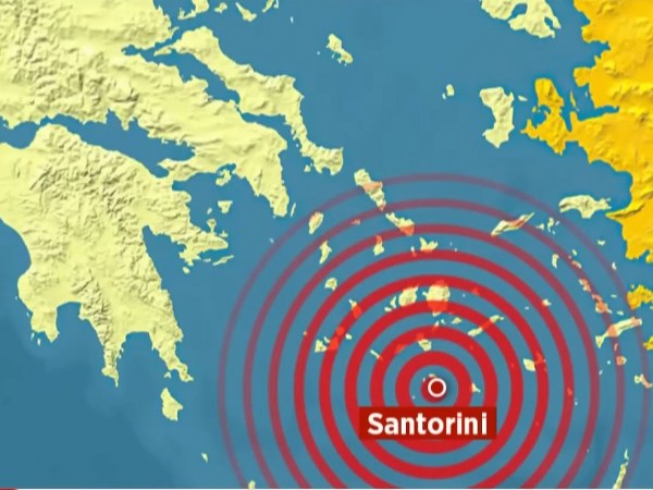 Ege Denizi’nde Deprem Fırtınası Santorini Adası’nda Panik!-7
