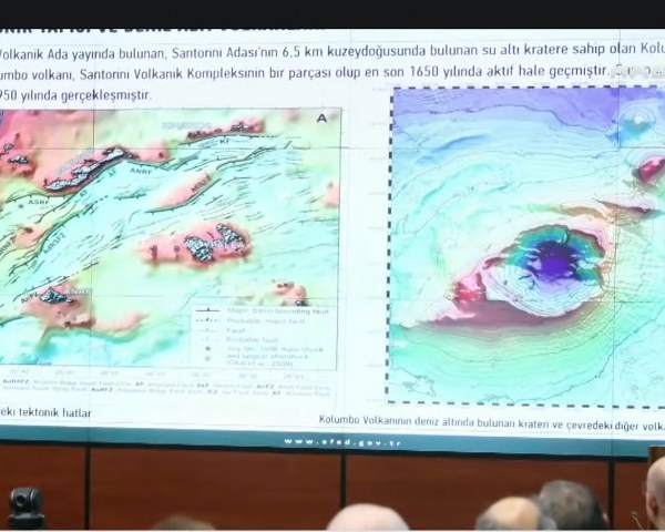 Santorini, deprem fırtınası, AFAD, tsunami, Ege Denizi