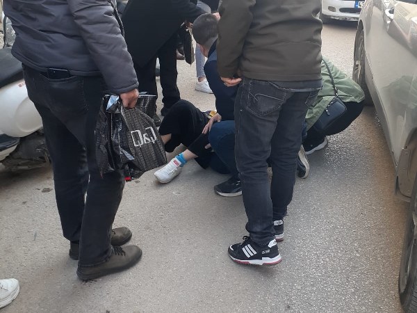 Kurtuluş'da Kaza 1 Yaralı