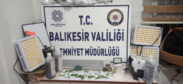 Susurluk'ta uyuşturucu operasyonu