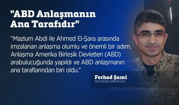 SDG Suriye Devleti ile Uzlaştı!