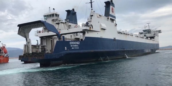 Bandırma-Tekirdağ Arası Tren Feribotu Seferi Başladı
