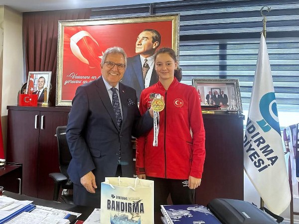Başkan Mirza, Zeynep Ay’ı Ağırladı (1)