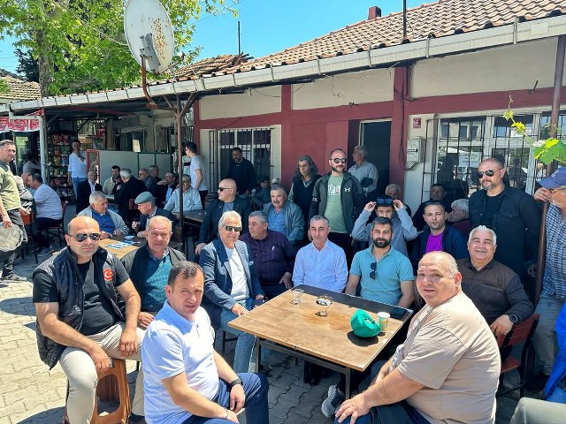 Başkan Mirza, Manyas Çamlı Mahallesinde (1)