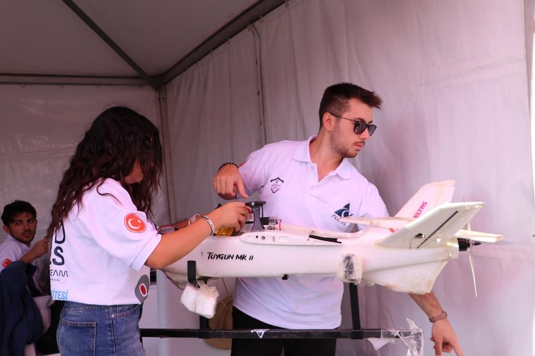 Gökçeada’da Savaşan İHA Yarışması sürüyor